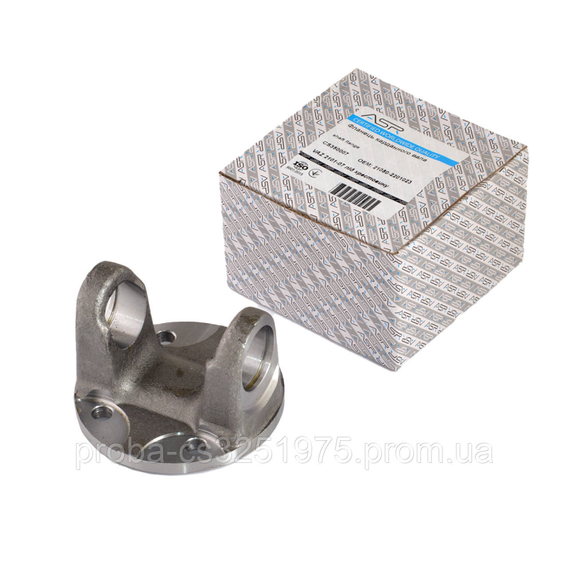 Фланец карданного вала ВАЗ 2101-07 под крестовину «уши, ушастик», ASR Фланец карданного вала ВАЗ 2101-07 под крестовину «уши, ушастик», ASR