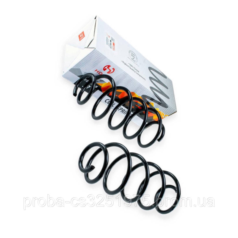 Пружина передней подвески ВАЗ 1117-19, бочкообразная, (к-т 2 шт.), HORT Пружина передней подвески ВАЗ 1117-19, бочкообразная, (к-т 2 шт.), HORT