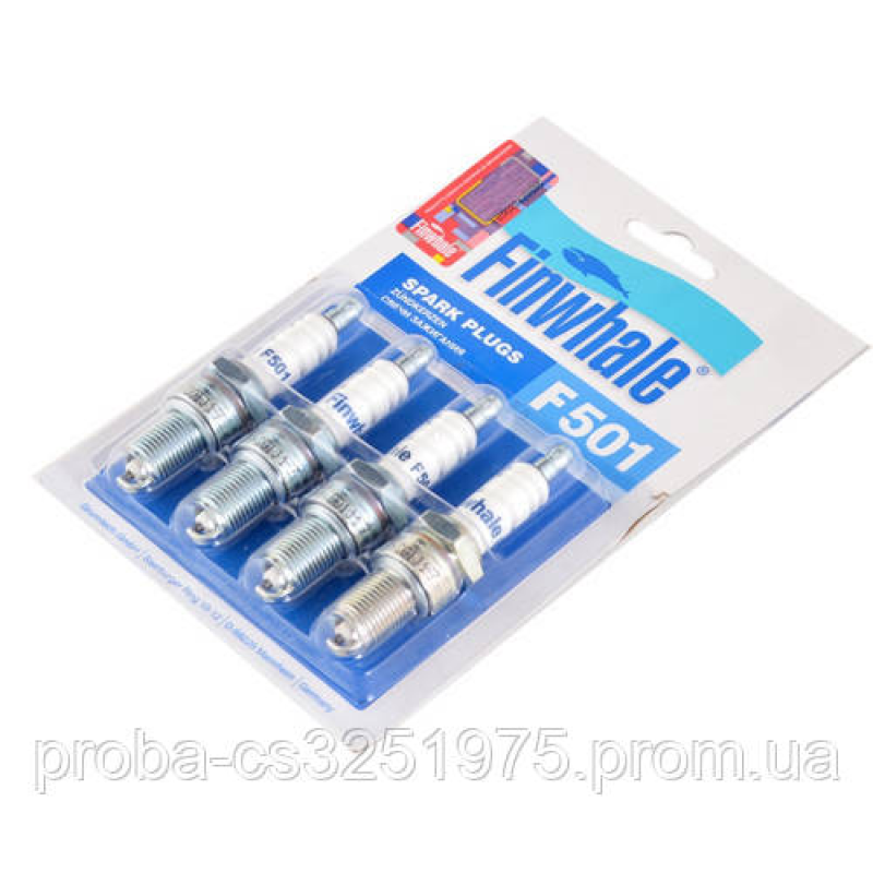 Свеча зажигания ВАЗ 2101-07, ОДА дв. 1.6л, ЗАЗ 1102 (к-т 4 шт.) бл. уп. Finwhale Свеча зажигания ВАЗ 2101-07, ОДА дв. 1.6л, ЗАЗ 1102 (к-т 4 шт.) бл. уп. Finwhale