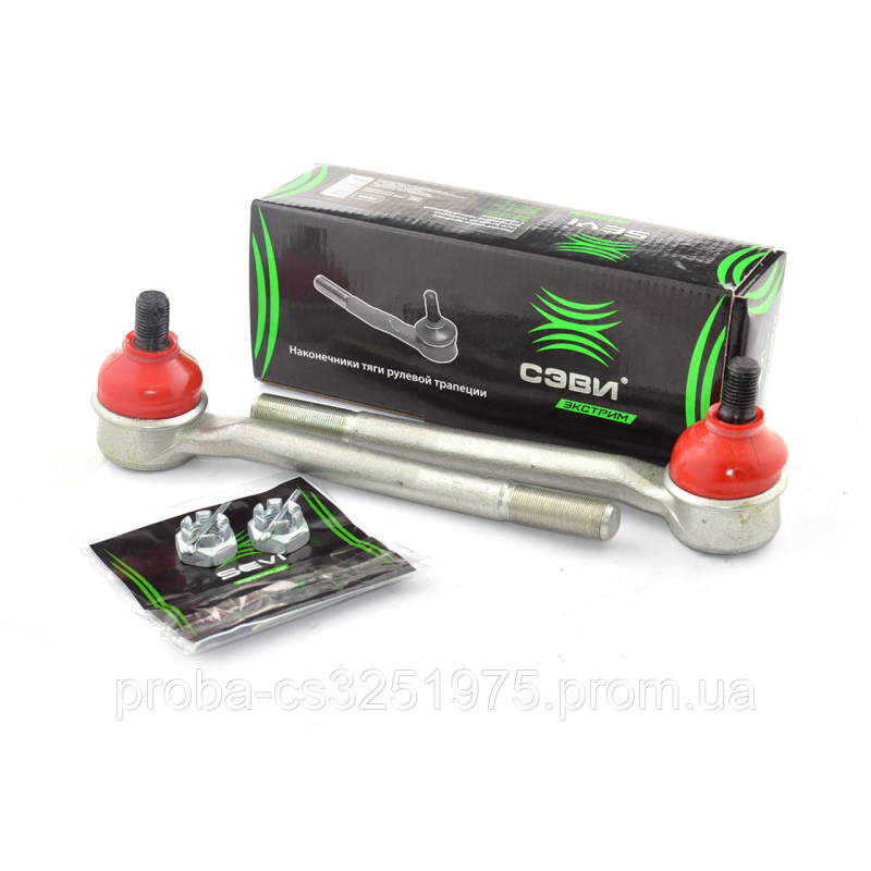 Наконечник рулевой ВАЗ 2101-07, лев., прав. к-т внутренний с крепежом, кор. уп., Экстрим Sevi Наконечник рулевой ВАЗ 2101-07, лев., прав. к-т внутренний с крепежом, кор. уп., Экстрим Sevi