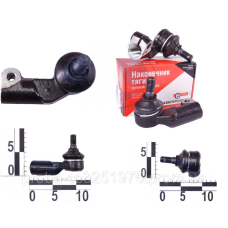 Наконечник рулевой ВАЗ 2110-12, 2170-72, лев., прав. к-т наружный, кор. уп.